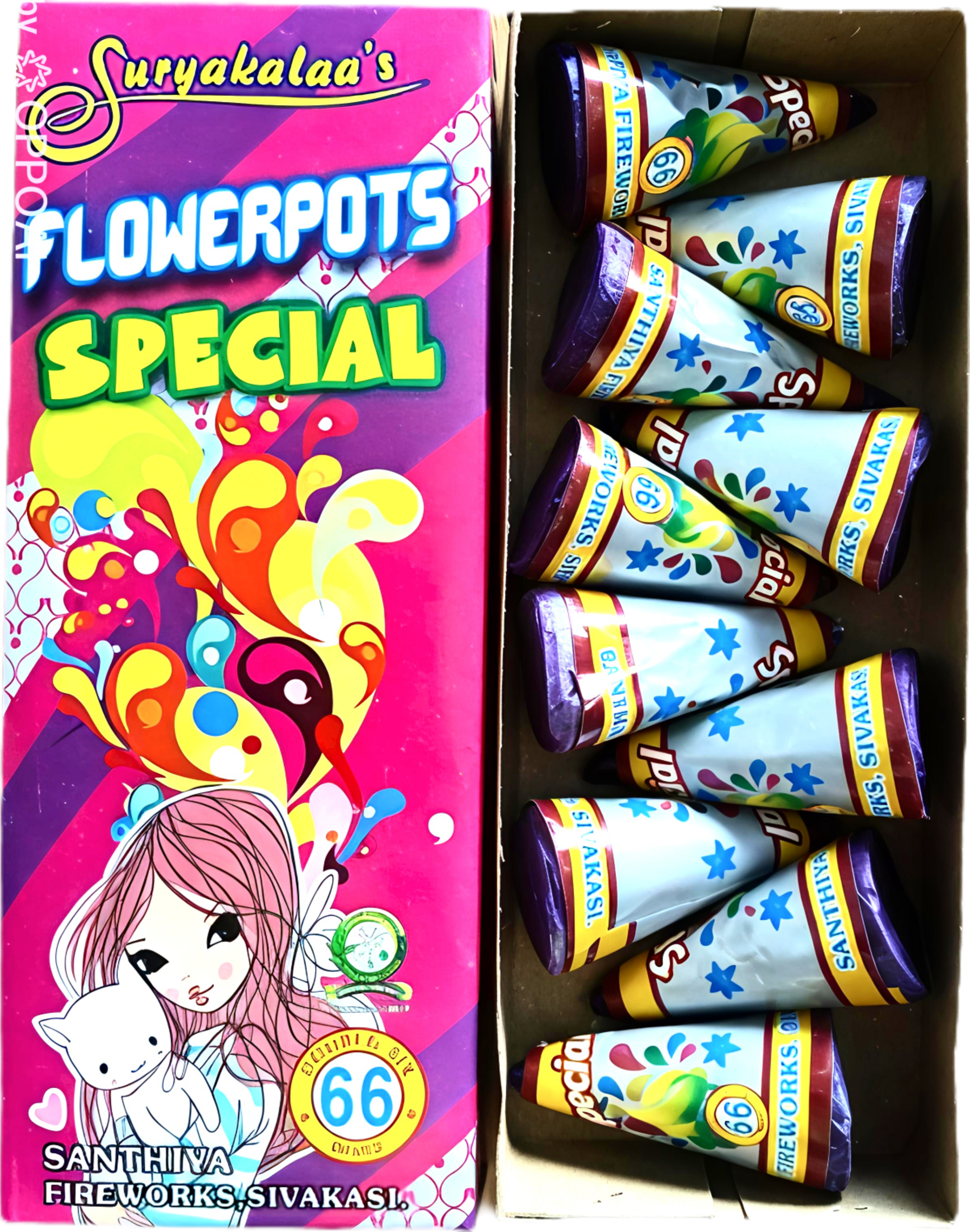 FLOWER POTS SPECIAL GREEN
