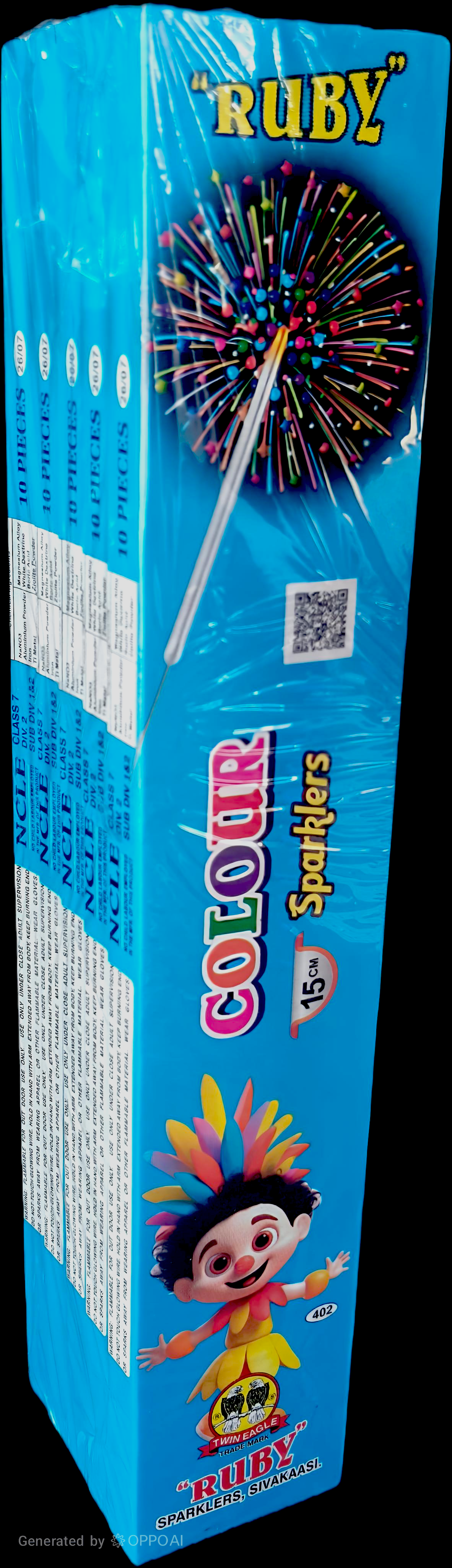 15 CM COLOUR SPARKLERS