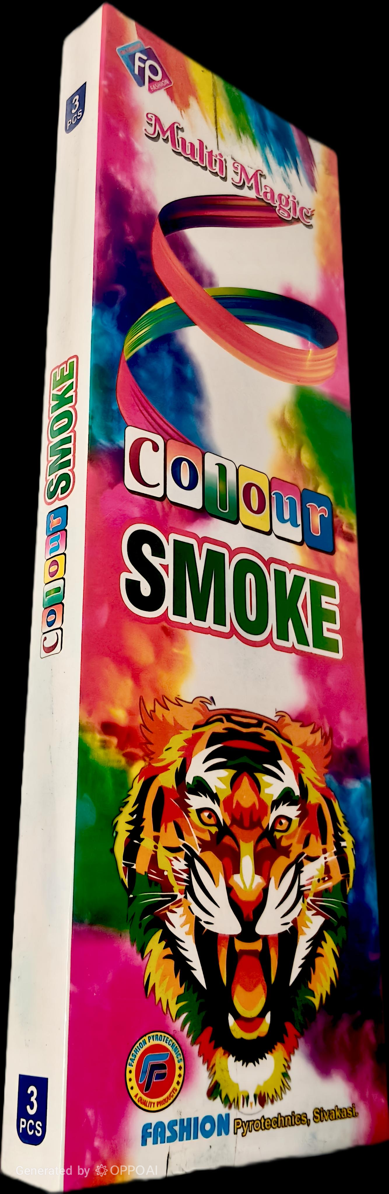 COLOUR SMOKE CANDLE