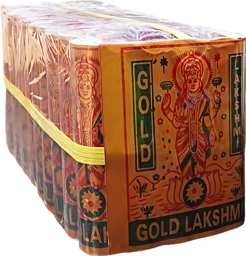 4" GOLD LAKSHMI