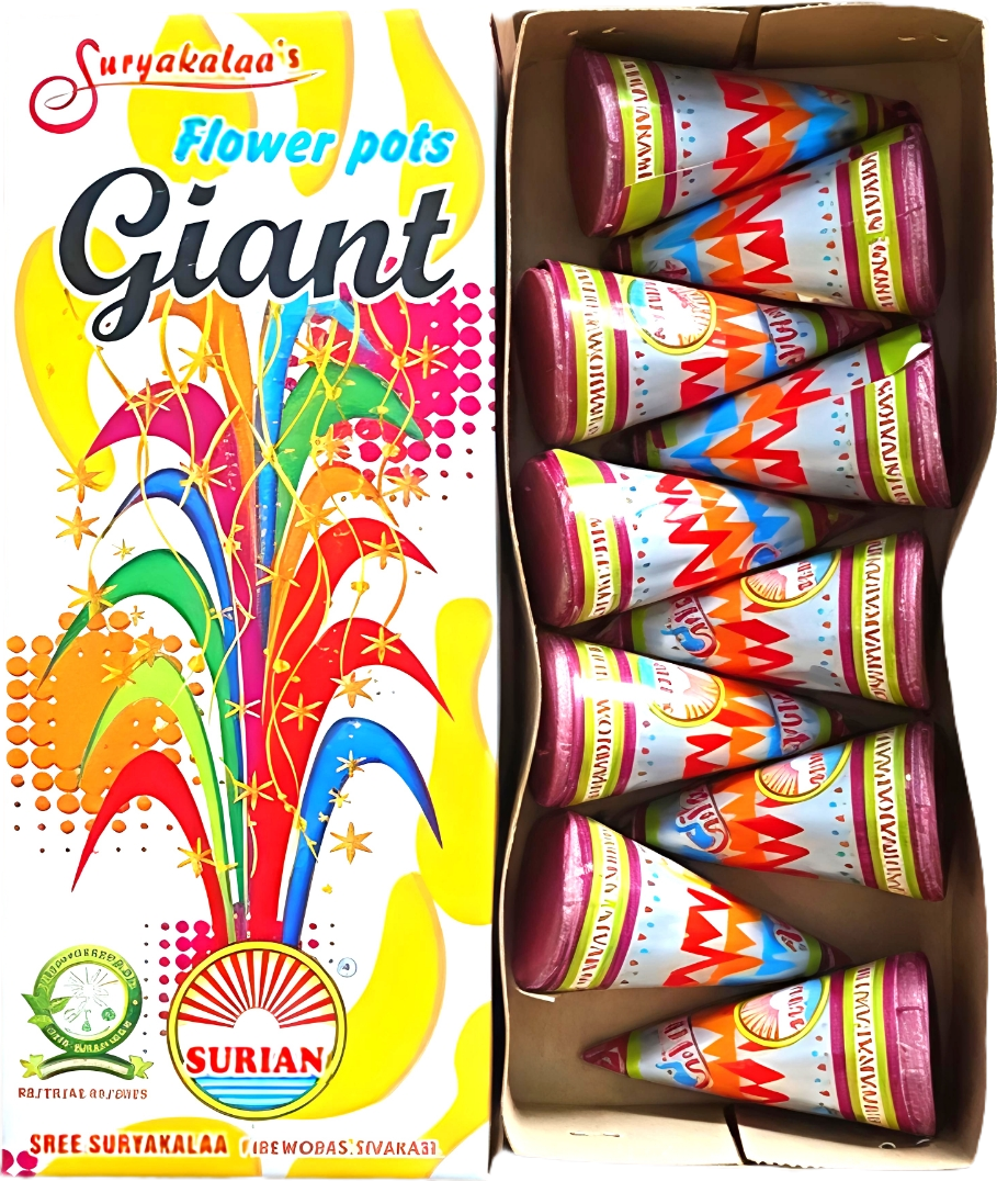 FLOWER POTS GIANT GREEN
